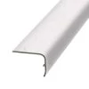 Alabaster 1.32 in. Thick x 1.88 in. Wide x 78.7 in. Length Vinyl Stair Nose Molding by PERFORMANCE ACCESSORIES