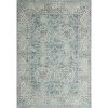 Everek Aqua 9 ft. x 12 ft. (8'6" x 11'6") Floral Transitional Area Rug by BASHIAN