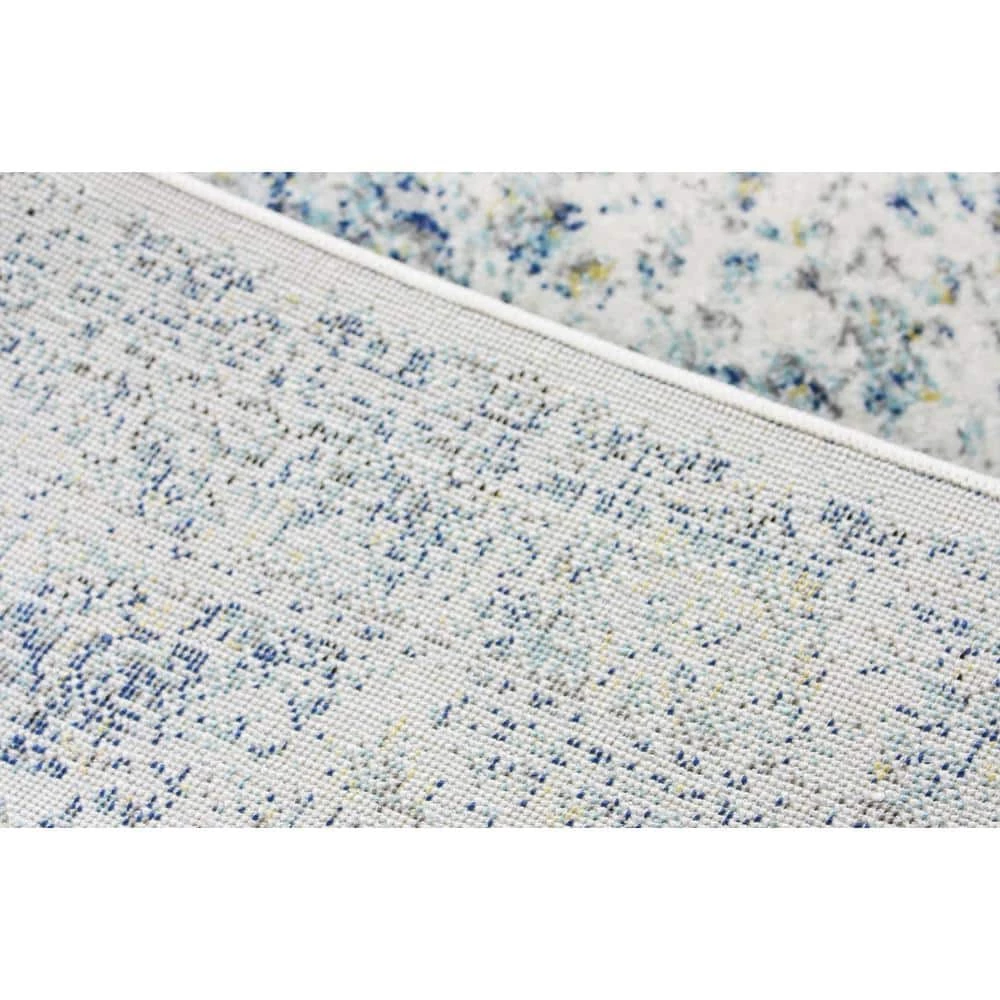 Everek Aqua 9 ft. x 12 ft. (8'6" x 11'6") Floral Transitional Area Rug by BASHIAN 3 Everek Aqua 9 ft. x 12 ft. (8'6" x 11'6") Floral Transitional Area Rug by BASHIAN - Image 3