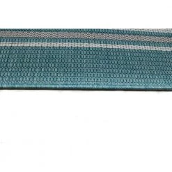 Lanai Aqua 3 ft. x 8 ft. Geometric Transitional Indoor/Outdoor Runner Rug by BASHIAN -BASHIAN Shop aqua bashian area rugs 649652310596 44 1000