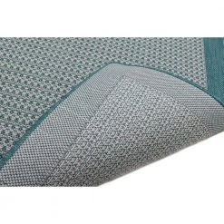 Lanai Aqua 3 ft. x 8 ft. Geometric Transitional Indoor/Outdoor Runner Rug by BASHIAN -BASHIAN Shop aqua bashian area rugs 649652310602 4f 1000