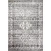 Sierra Ash 4 ft. x 6 ft. (3'6" x 5'6") Geometric Transitional Accent Rug by BASHIAN