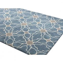 Chelsea Azure 9 ft. x 12 ft. (8'6" x 11'6") Moroccan Contemporary Area Rug by BASHIAN -BASHIAN Shop azure bashian area rugs 649652124032 31 1000