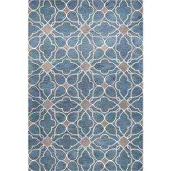 Chelsea Azure 9 ft. x 12 ft. (8'6" x 11'6") Moroccan Contemporary Area Rug by BASHIAN