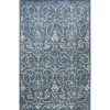 Greenwich Azure 8 ft. x 10 ft. (7'9" x 9'9") Floral Transitional Area Rug by BASHIAN
