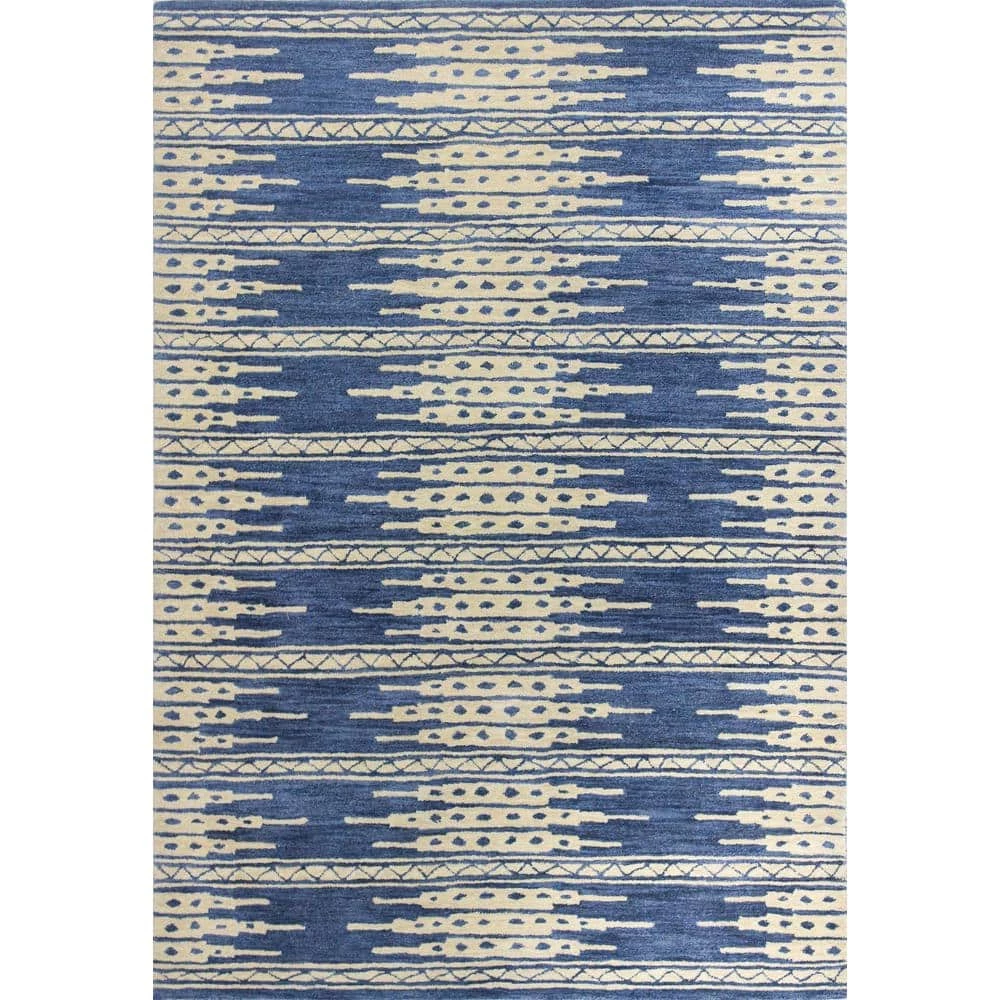 Chelsea Azure 8 ft. x 10 ft. (7'6" x 9'6") Geometric Contemporary Area Rug by BASHIAN 1 Chelsea Azure 8 ft. x 10 ft. (7'6" x 9'6") Geometric Contemporary Area Rug by BASHIAN