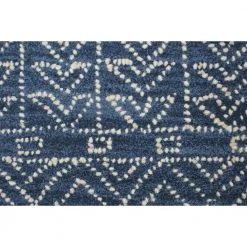 Venezia Azure 4 ft. x 6 ft. (3'6" x 5'6") Geometric Transitional Accent Rug by BASHIAN -BASHIAN Shop azure bashian area rugs 649652305110 4f 1000