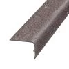 Battleship 1.32 in. Thick x 1.88 in. Wide x 78.7 in. Length Vinyl Stair Nose Molding by PERFORMANCE ACCESSORIES