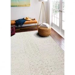 Verona Beige 9 ft. x 12 ft. (8'6" x 11'6") Geometric Transitional Area Rug by BASHIAN 7 Verona Beige 9 ft. x 12 ft. (8'6" x 11'6") Geometric Transitional Area Rug by BASHIAN -BASHIAN Shop beige bashian area rugs 649652305233 31 1000