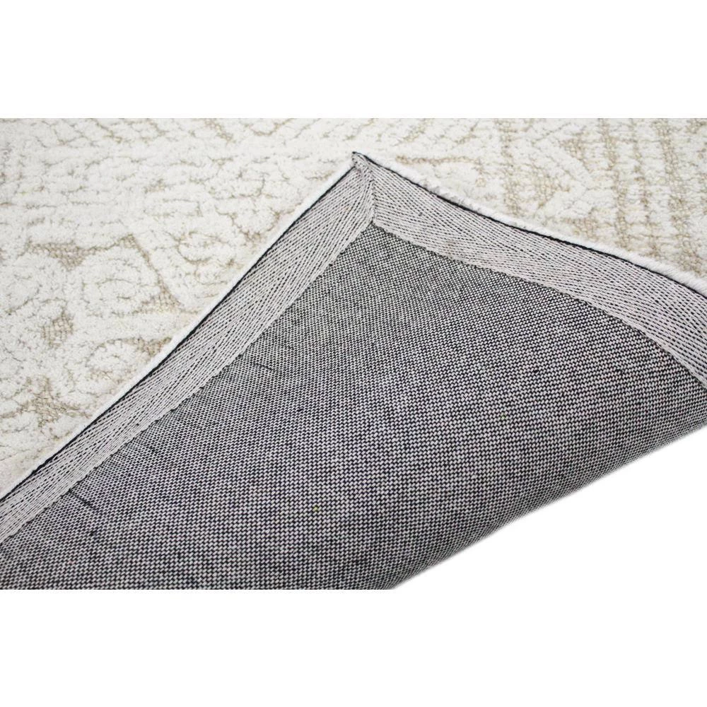 Verona Beige 9 ft. x 12 ft. (8'6" x 11'6") Geometric Transitional Area Rug by BASHIAN 3 Verona Beige 9 ft. x 12 ft. (8'6" x 11'6") Geometric Transitional Area Rug by BASHIAN - Image 3
