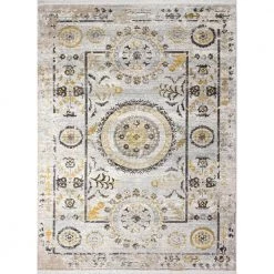 Century Beige 10 ft. x 13 ft. (9'6" x 13'2") Floral Transitional Area Rug by BASHIAN