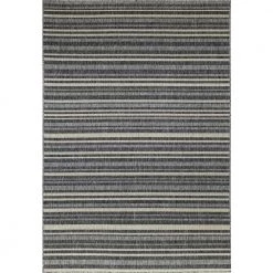 Lanai Beige/Grey 4 ft. x 6 ft. Geometric Transitional Indoor/Outdoor Accent Rug by BASHIAN