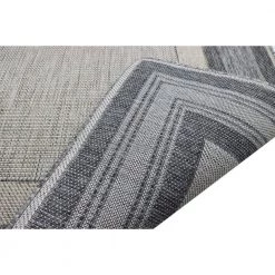 Lanai Beige/Grey 8 ft. x 10 ft. (7 ft. 10 in. x 10 ft.) Geometric Transitional Indoor/Outdoor Area Rug by BASHIAN -BASHIAN Shop beige grey bashian area rugs 649652310800 4f 1000
