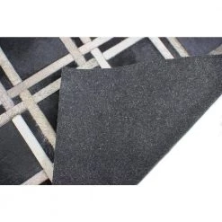 Santa Fe Black 4 ft. x 6 ft. Geometric Contemporary Accent Rug by BASHIAN 8 Santa Fe Black 4 ft. x 6 ft. Geometric Contemporary Accent Rug by BASHIAN -BASHIAN Shop black bashian area rugs 649652309637 4f 1000