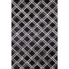 Santa Fe Black 4 ft. x 6 ft. Geometric Contemporary Accent Rug by BASHIAN