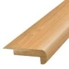 Blonde 0.75 in. T x 2.37 in. W x 78.7 in. L Laminate Stair Nose Molding by PERFORMANCE ACCESSORIES