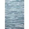 Greenwich Blue 3 ft. x 8 ft. (2'6" x 8') Abstract Contemporary Runner Rug by BASHIAN