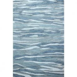 Greenwich Blue 3 ft. x 8 ft. (2'6" x 8') Abstract Contemporary Runner Rug by BASHIAN