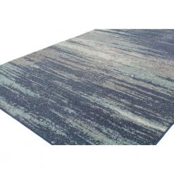 Everek Blue 10 ft. x 14 ft. (9'6" x 13'6") Abstract Contemporary Area Rug by BASHIAN -BASHIAN Shop blue bashian area rugs 649652296739 31 1000