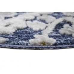 Sevilla Blue 4 ft. x 6 ft. (3 ft. 6 in. x 5 ft. 6 in.) Floral Transitional Accent Area Rug by BASHIAN -BASHIAN Shop blue bashian area rugs 649652304830 1f 1000