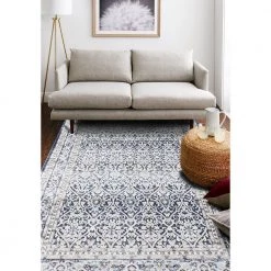 Sevilla Blue 8 ft. 6 in. x 11 ft. 6 in. Floral Transitional Area Rug by BASHIAN 11 Sevilla Blue 8 ft. 6 in. x 11 ft. 6 in. Floral Transitional Area Rug by BASHIAN -BASHIAN Shop blue bashian area rugs 649652304946 31 1000