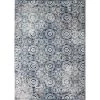 Cambridge Blue 7 ft. x 10 ft. (7'1" x 10') Floral Transitional Area Rug by BASHIAN