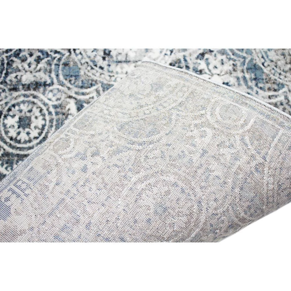 Cambridge Blue 7 ft. x 10 ft. (7'1" x 10') Floral Transitional Area Rug by BASHIAN 3 Cambridge Blue 7 ft. x 10 ft. (7'1" x 10') Floral Transitional Area Rug by BASHIAN - Image 3