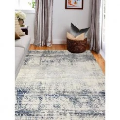 Cambridge Blue/Beige 3 ft. x 8 ft. (2'6" x 8') Geometric Transitional Runner by BASHIAN -BASHIAN Shop blue beige bashian area rugs 649652305936 31 1000