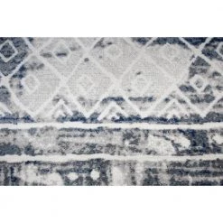 Cambridge Blue/Beige 3 ft. x 8 ft. (2'6" x 8') Geometric Transitional Runner by BASHIAN -BASHIAN Shop blue beige bashian area rugs 649652305936 4f 1000