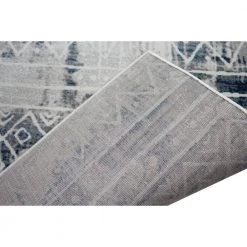 Cambridge Blue/Beige 3 ft. x 8 ft. (2'6" x 8') Geometric Transitional Runner by BASHIAN -BASHIAN Shop blue beige bashian area rugs 649652305936 c3 1000