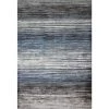 Cambridge Blue/Beige 9 ft. x 12 ft. (8'6" x 11'6") Striped Contemporary Area Rug by BASHIAN