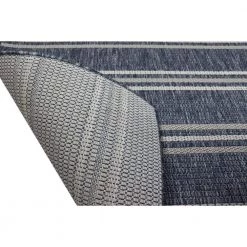 Lanai Blue/Grey 5 ft. x 8 ft. (5 ft. x 7 ft. 6 in.) Geometric Transitional Indoor/Outdoor Area Rug by BASHIAN 8 Lanai Blue/Grey 5 ft. x 8 ft. (5 ft. x 7 ft. 6 in.) Geometric Transitional Indoor/Outdoor Area Rug by BASHIAN -BASHIAN Shop blue grey bashian area rugs 649652310862 4f 1000