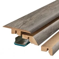 Boulder 0.75 in. T x 2.37 in. W x 78.7 in. L Laminate 4-in-1 Molding by PERFORMANCE ACCESSORIES