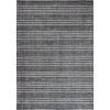 Savannah Charcoal 4 ft. x 6 ft. (3'6" x 5'6") Geometric Contemporary Accent Rug by BASHIAN