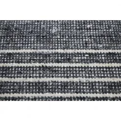 Savannah Charcoal 4 ft. x 6 ft. (3'6" x 5'6") Geometric Contemporary Accent Rug by BASHIAN -BASHIAN Shop charcoal bashian area rugs 649652296487 fa 1000