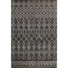 Chelsea Charcoal 10 ft. x 14 ft. (9'6" x 13'6") Moroccan Contemporary Area Rug by BASHIAN