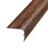 Copper 1.32 in. Thick x 1.88 in. Wide x 78.7 in. Length Vinyl Stair Nose Molding by PERFORMANCE ACCESSORIES