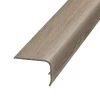 Custard 1.32 in. T x 1.88 in. W x 78.7 in. L Vinyl Stair Nose Molding by PERFORMANCE ACCESSORIES