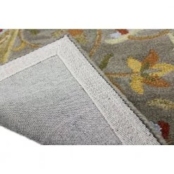 Venezia Grey 8 ft. x 10 ft. (7'6" x 9'6") Floral Transitional Area Rug by BASHIAN -BASHIAN Shop grey bashian area rugs 649652094281 66 1000