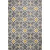 Chelsea Grey 5 ft. x 8 ft. (5' x 7'6") Moroccan Contemporary Area Rug by BASHIAN