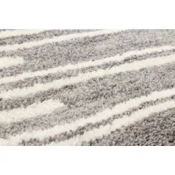 Chelsea Grey 5 ft. x 8 ft. (5' x 7'6") Striped Contemporary Area Rug by BASHIAN 9 Chelsea Grey 5 ft. x 8 ft. (5' x 7'6") Striped Contemporary Area Rug by BASHIAN -BASHIAN Shop grey bashian area rugs 649652125527 fa 1000