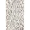 Santa Fe Grey 5 ft. x 8 ft. Geometric Contemporary Area Rug by BASHIAN