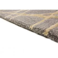 Greenwich Grey 4 ft. x 6 ft. (3'9" x 5'9") Geometric Contemporary Accent Rug by BASHIAN -BASHIAN Shop grey bashian area rugs 649652249001 1f 1000