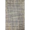 Greenwich Grey 4 ft. x 6 ft. (3'9" x 5'9") Geometric Contemporary Accent Rug by BASHIAN