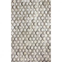 Santa Fe Grey 9 ft. x 12 ft. Geometric Contemporary Area Rug by BASHIAN