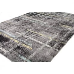 Everek Grey 5 ft. x 8 ft. (5' x 7'6") Abstract Transitional Area Rug by BASHIAN 7 Everek Grey 5 ft. x 8 ft. (5' x 7'6") Abstract Transitional Area Rug by BASHIAN -BASHIAN Shop grey bashian area rugs 649652251738 31 1000