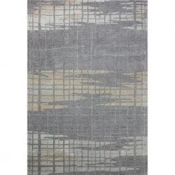 Greenwich Grey 3 ft. x 8 ft. (2'6" x 8') Geometric Contemporary Runner Rug by BASHIAN