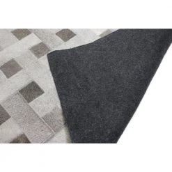 Santa Fe Grey 9 ft. x 12 ft. Geometric Contemporary Area Rug by BASHIAN -BASHIAN Shop grey bashian area rugs 649652279084 c3 1000