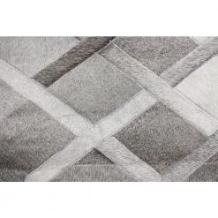 Santa Fe Grey 9 ft. x 12 ft. Geometric Contemporary Area Rug by BASHIAN -BASHIAN Shop grey bashian area rugs 649652279114 4f 1000