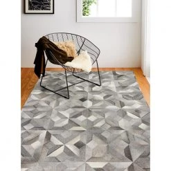Santa Fe Grey 9 ft. x 12 ft. Geometric Contemporary Area Rug by BASHIAN 11 Santa Fe Grey 9 ft. x 12 ft. Geometric Contemporary Area Rug by BASHIAN -BASHIAN Shop grey bashian area rugs 649652287485 31 1000
